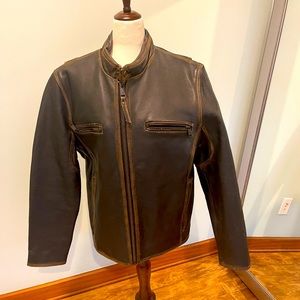 Marc NY Men’s Vintage Leather Jacket